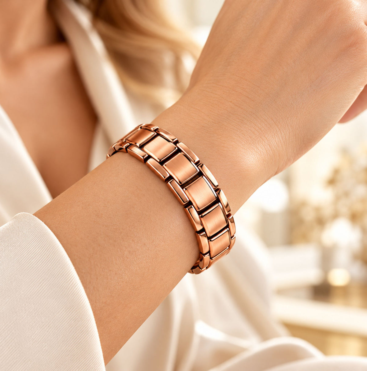 ETHERION Energy Bracelet Copper – Brățară Energetică 5-in-1 Cupru Pur