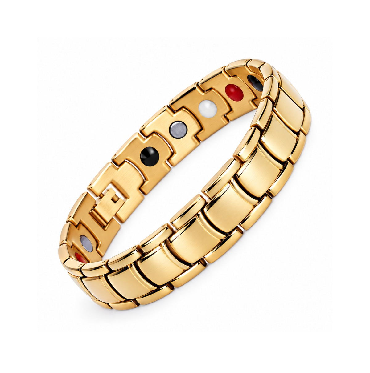 Brățară ETHERION Energy Bracelet Gold din Titanium Steel cu finisaj auriu
